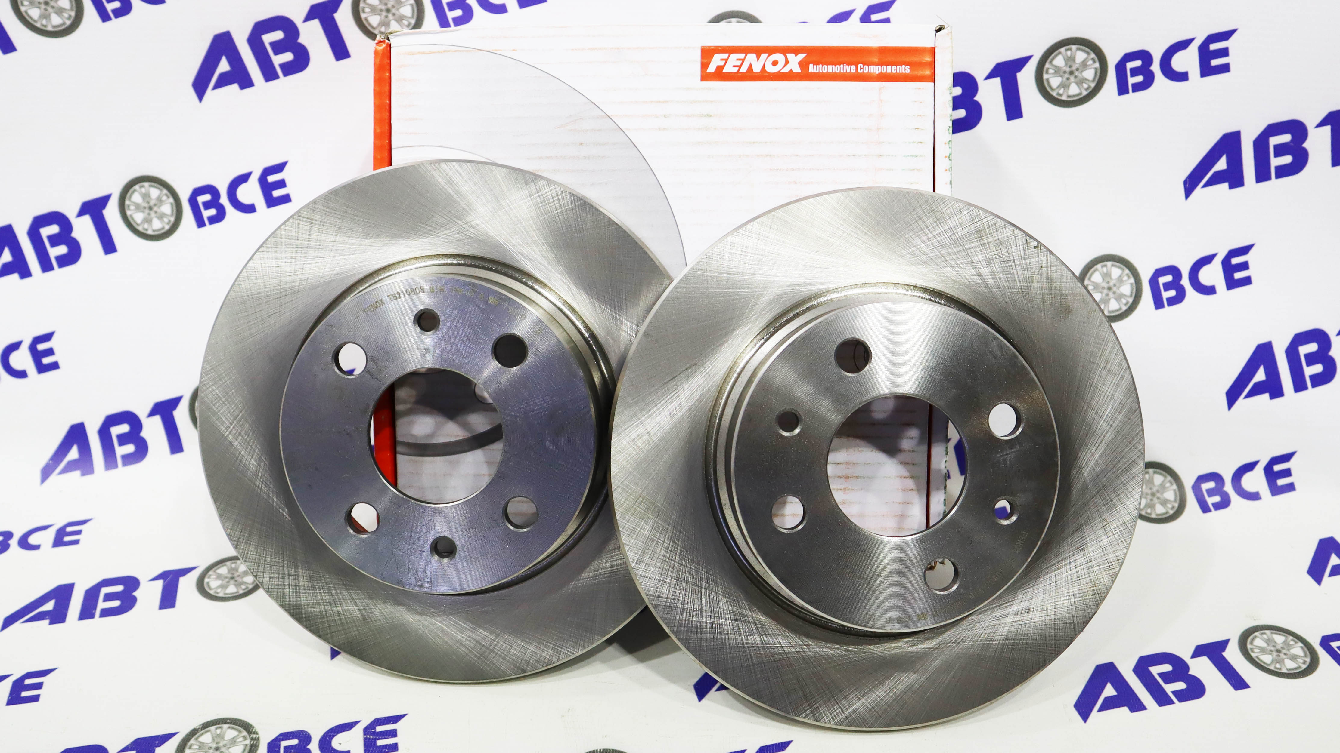 Диск тормозной (комплект 2шт) ВАЗ-2108-2109-21099-2114-2115 FENOX